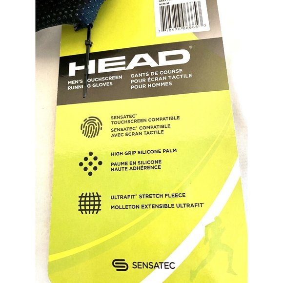 Head Gloves Bundle; Touchscreen Compatible Gray and Waterproof Unisex Size M - Picture 4 of 8